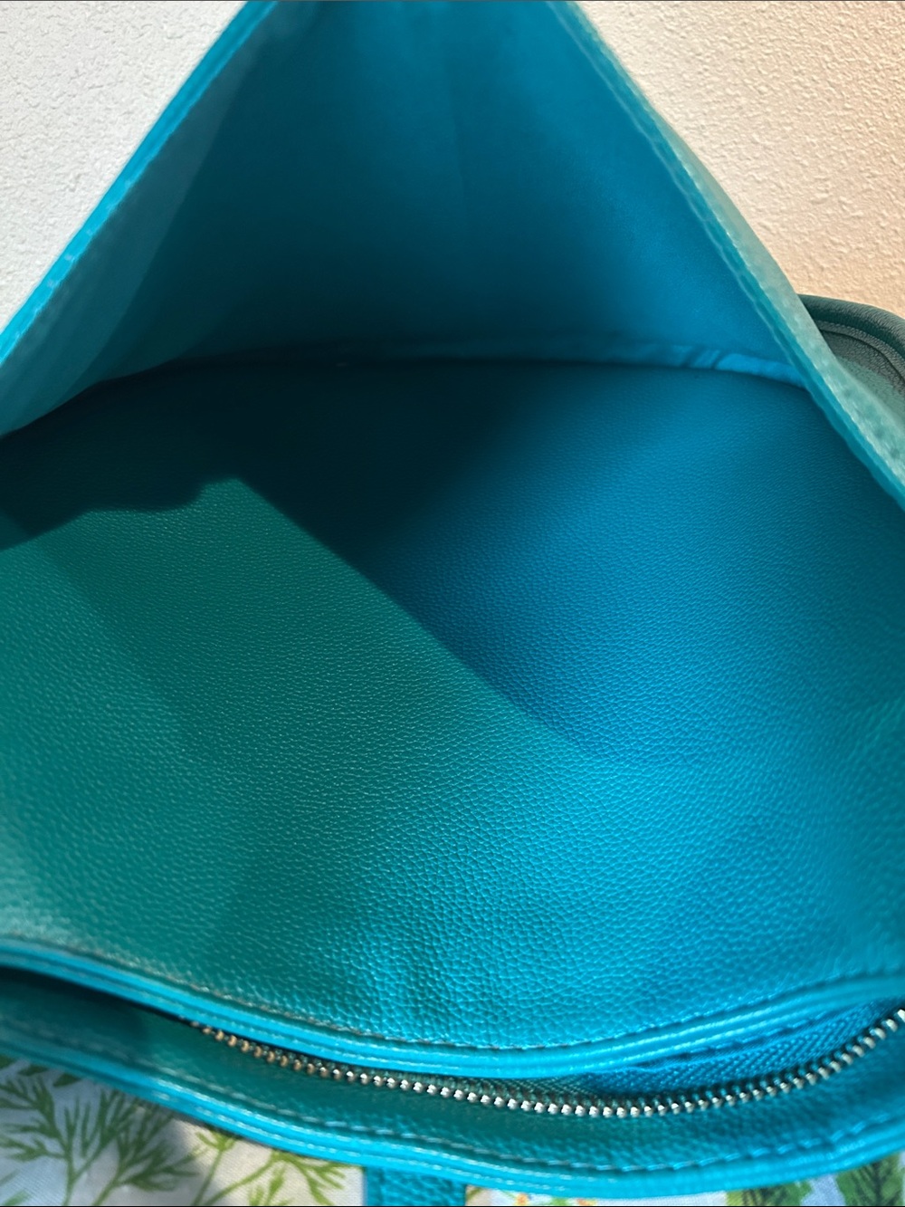 Ah-dorned Teal purse. - Picture 5 of 12